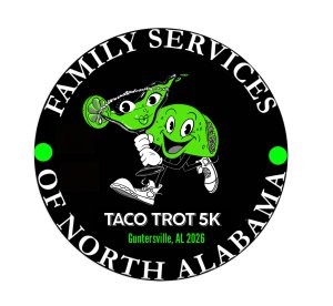 Taco Trot 5k Logo