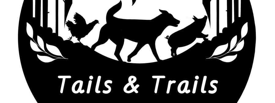 Tails & Trails State Forest Run Logo
