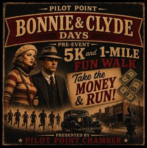 TAKE THE MONEY AND RUN 5K & FUN RUN Logo