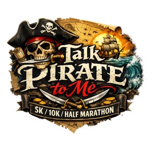 Talk Pirate to Me 5K/10K/Half - St. George Logo
