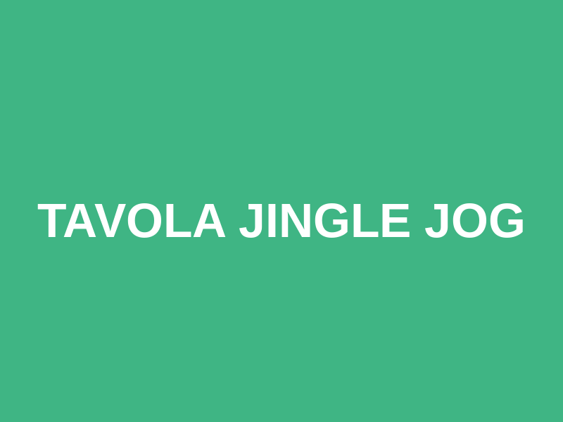 Tavola Jingle Jog