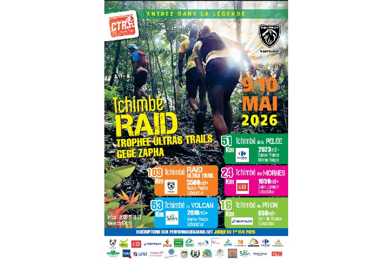 Tchimbé Raid Ultra Trail de la Martinique