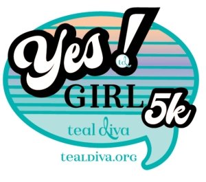 Teal Diva 5k for Gynecologic Cancers Logo