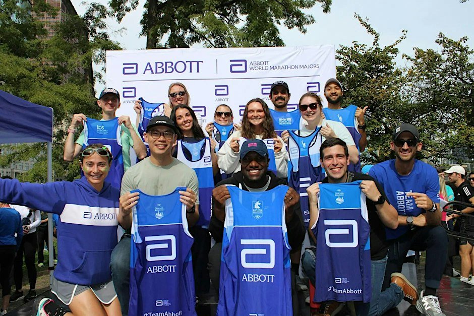 Team Abbott NYC Marathon Shakeout Run