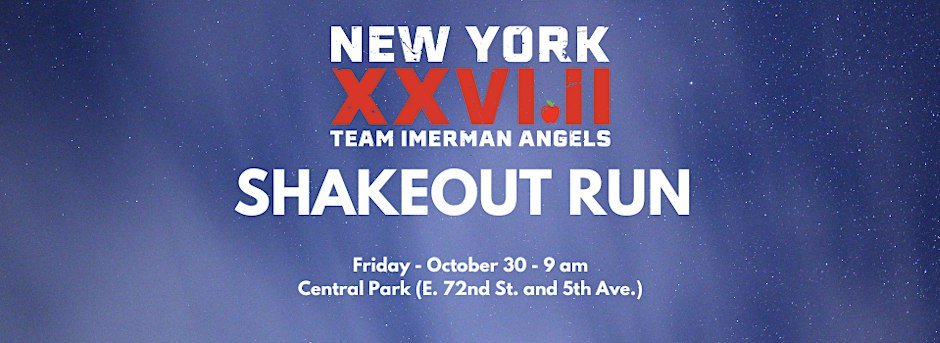 Team Imerman Angels - 2026 TCS NYC Marathon: Shakeout Run