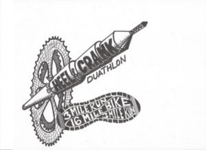 Team Rocket Heel & Crank Duathlon Logo