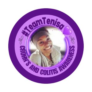 #TeamTenisa Crohn's and Colitis Awareness 5K -  Racing for A Cure! Logo