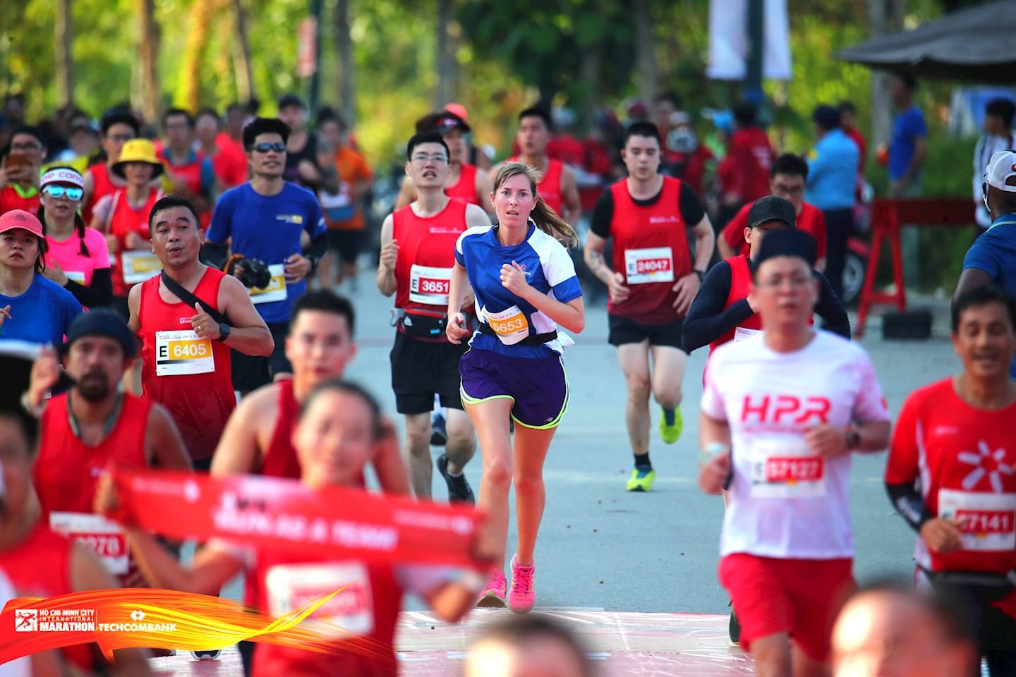 Techcombank Ho Chi Minh City International Marathon Logo
