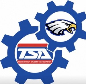 Technology Student Association 5k Race Logo