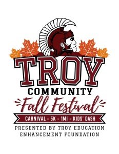 TEEF Fall Festival 5K, 1 Mile Fun Run/Walk & Tiny Trojan 100-Yard Dash