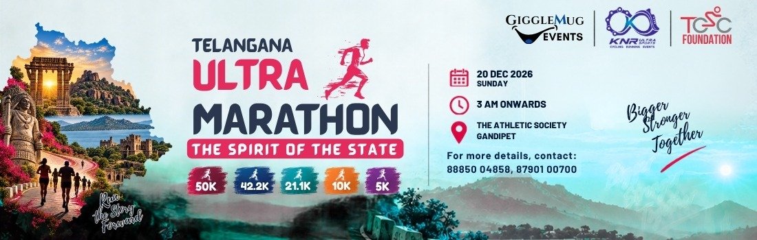 Telangana Ultra Marathon 2.0 Logo