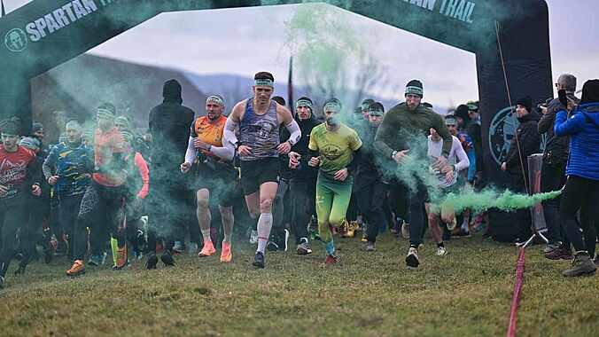 Telgart Spartan Trail  2026 Logo