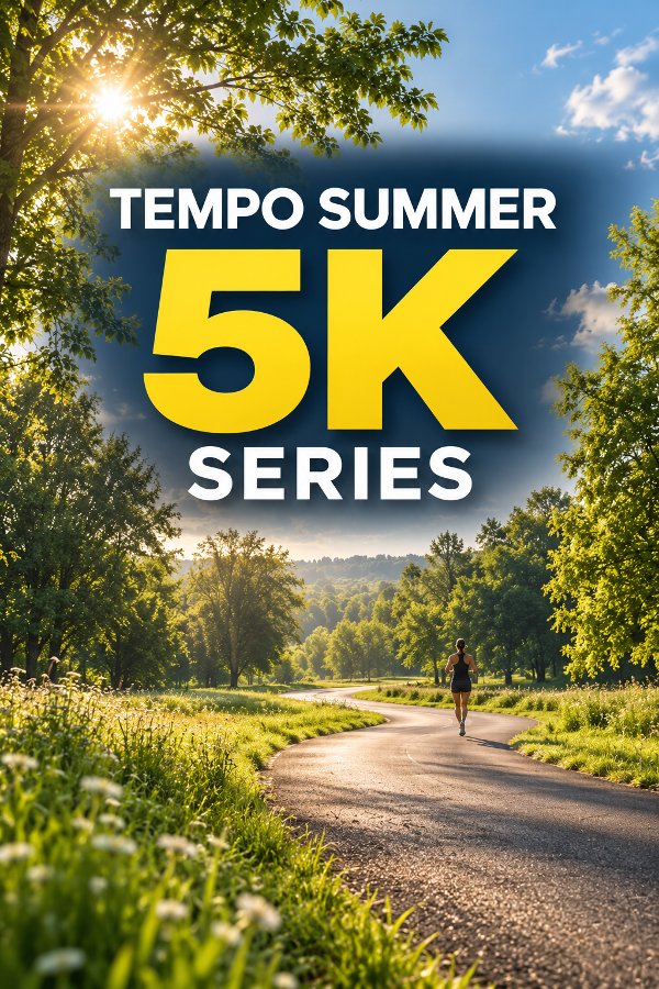 Tempo Summer 5K Series (Full Series Entry) Logo