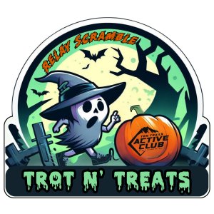 Ten Trails Active Club Trot n' Treat Relay Scramble Logo