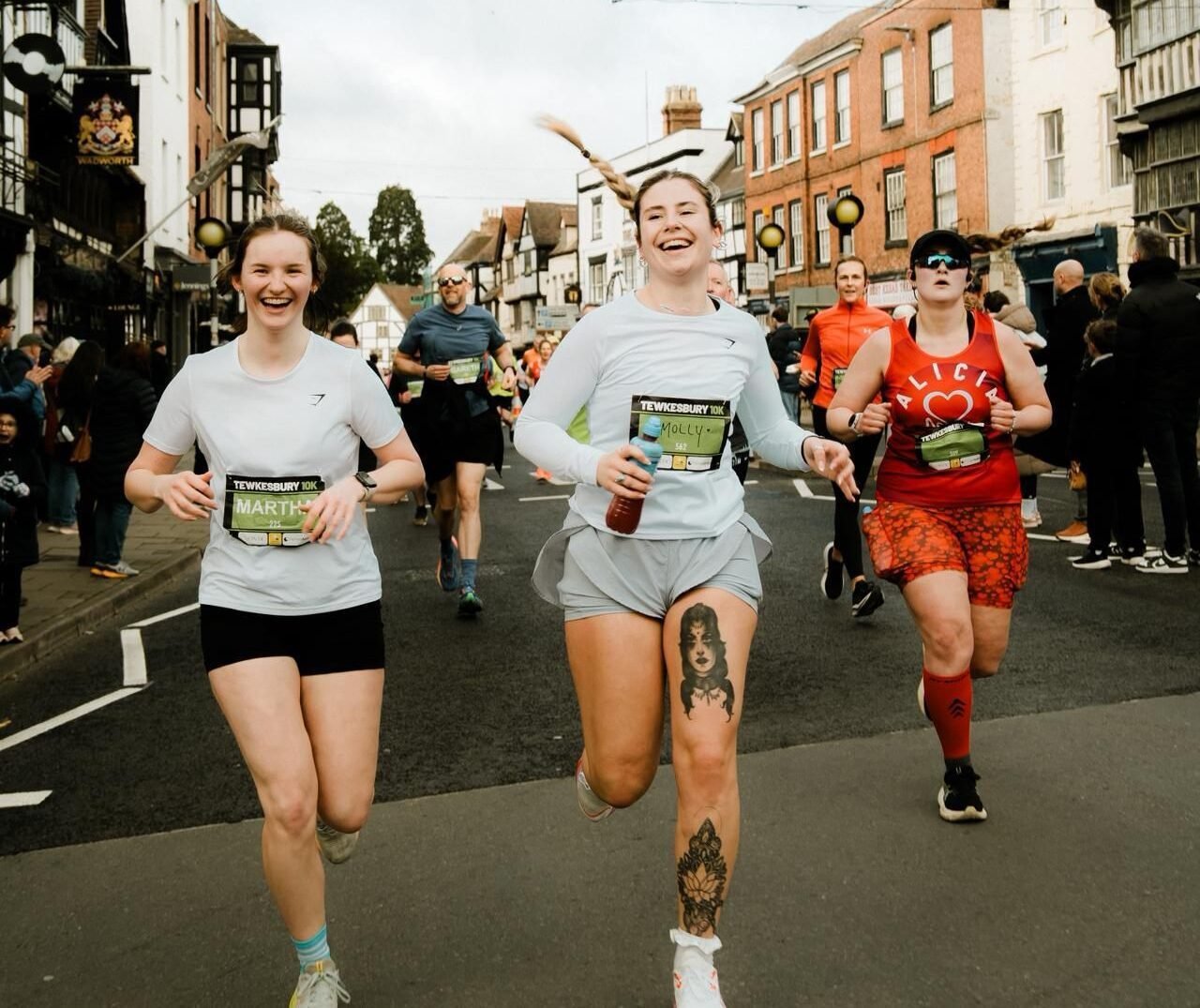 TEWKESBURY 10K Logo