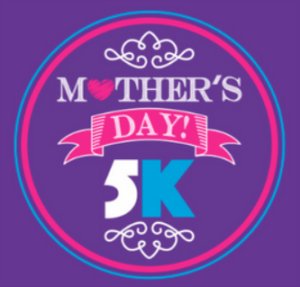 The 14th Annual Mothers Day 5K & 5 Miler Logo