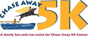 The 2026 Chase Away 5K Logo