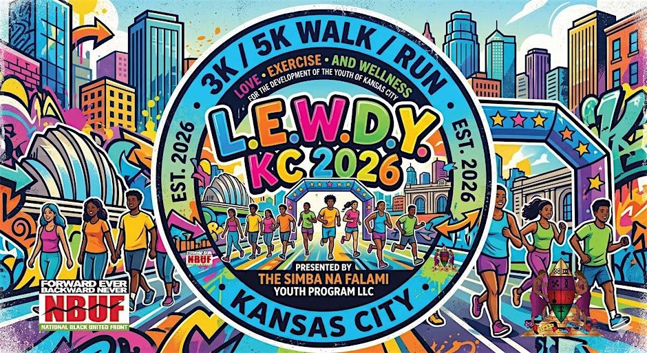 The 2026 L.E.W.D.Y. KC 3K5K Walk/Run