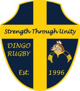 The 4th Annual Rugby Run 5k Logo