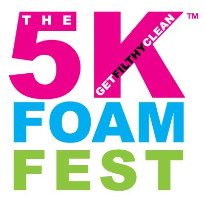 The 5K Foam Fest - Brisbane 2027 Logo
