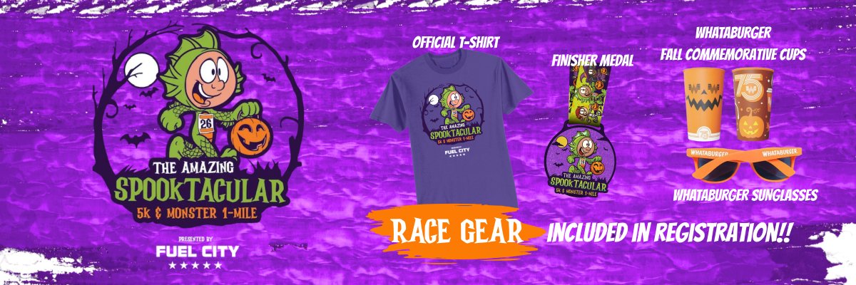 The Amazing Spooktacular 5K & Monster 1-Mile Presented by Fuel City