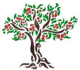 The Apple Harvest Ramble Half Marathon and 5K Logo