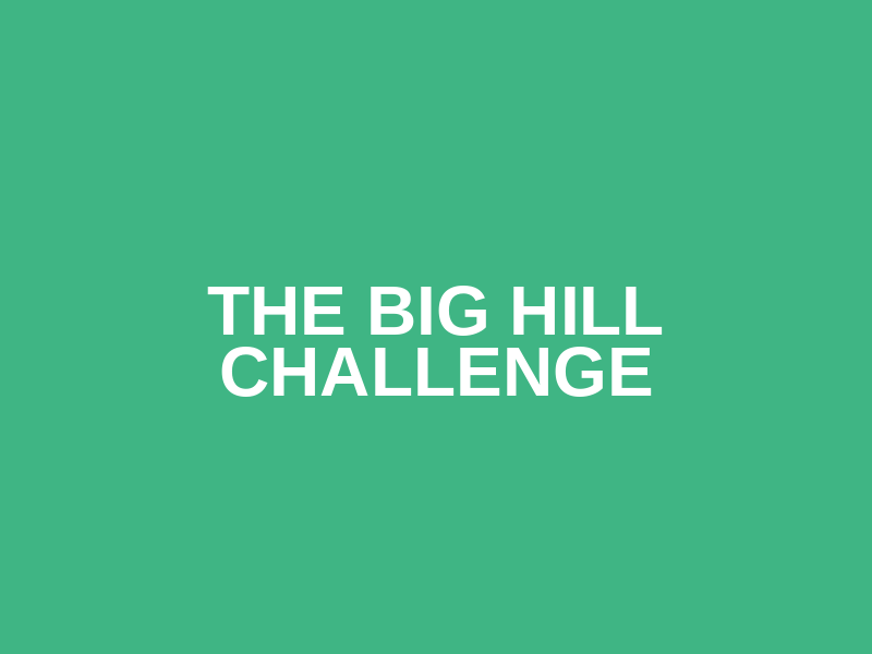 The Big Hill Challenge Logo