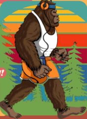 The Bigfoot Boogie 5K Logo