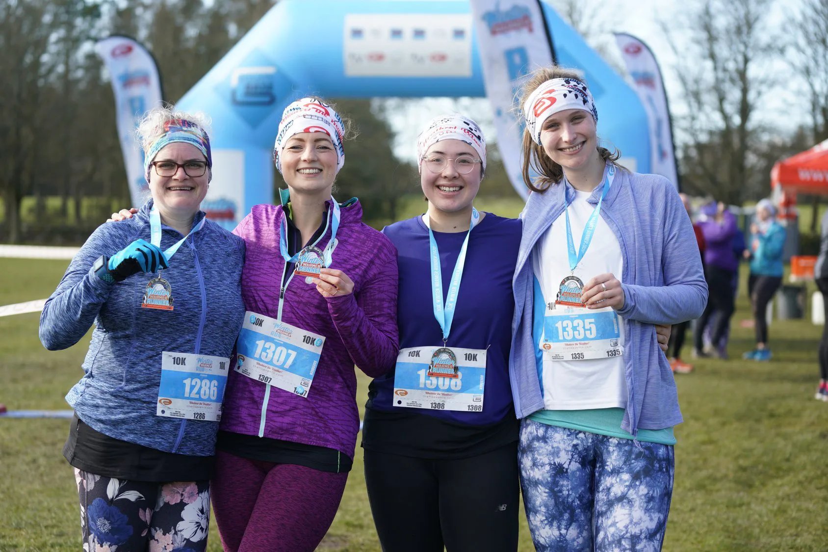The Birmingham 5k, 10k and Half Marathon Winter Warmer Run Logo