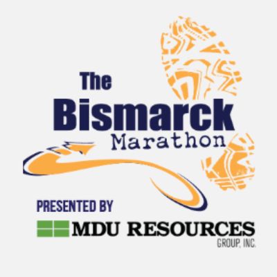 The Bismarck Marathon Logo