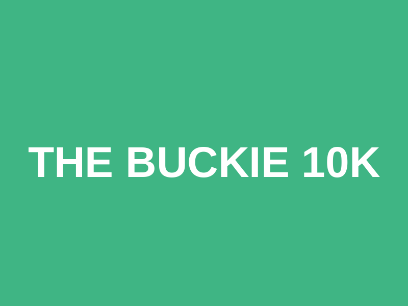 The Buckie 10k