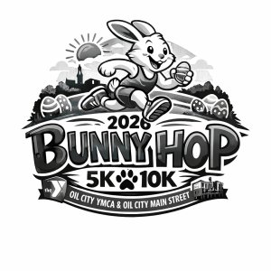 The Bunny Hop 5K/10k Logo