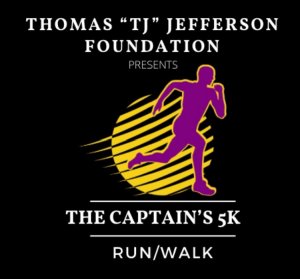 The Captain's 5K Run/Walk & 1 Mile Logo
