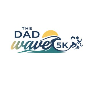 The Dad Wave 5K Logo