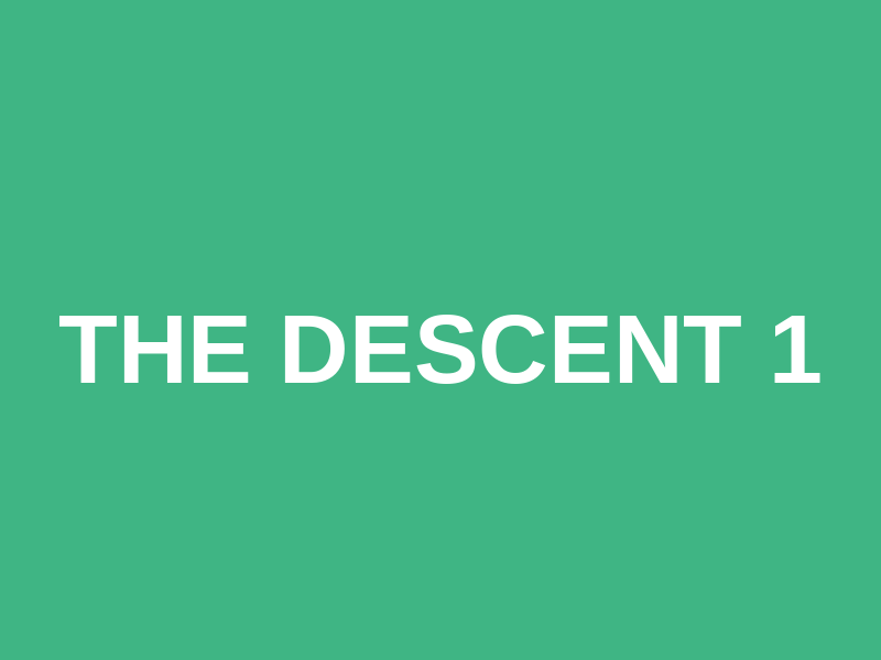 The Descent 1 Logo