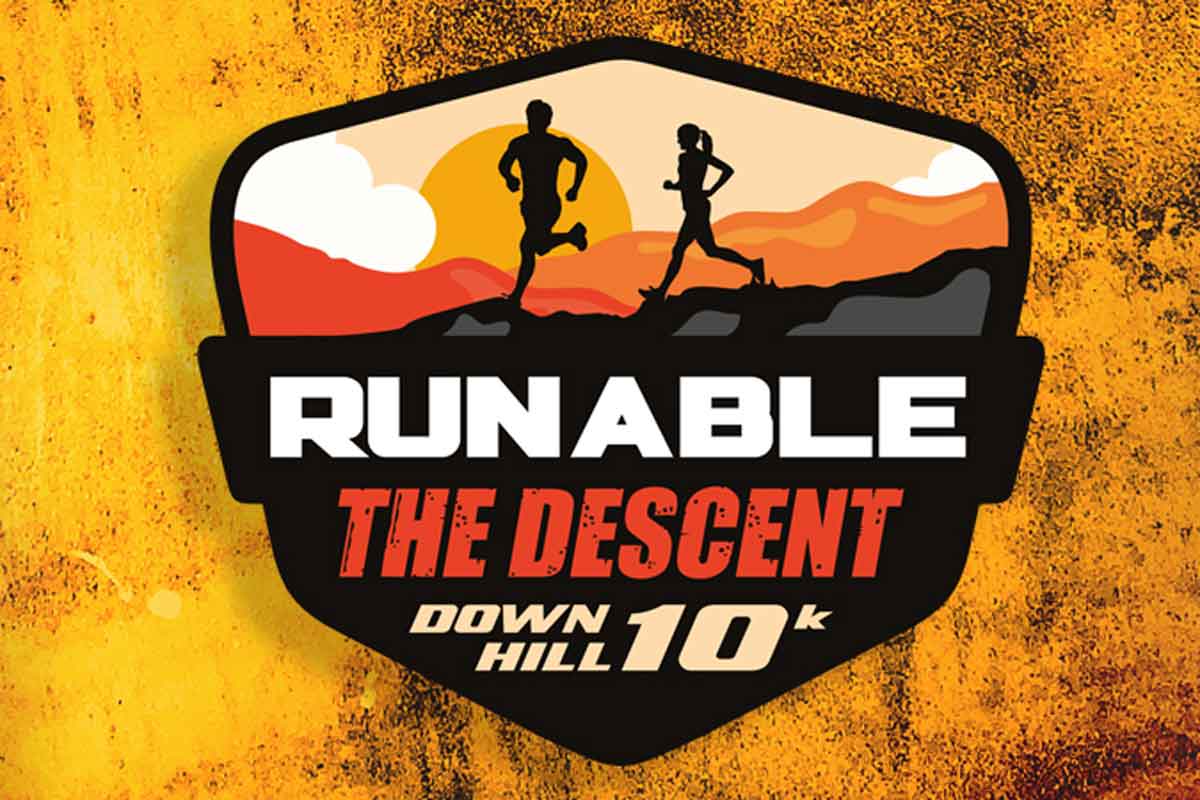 The Descent 10K Logo