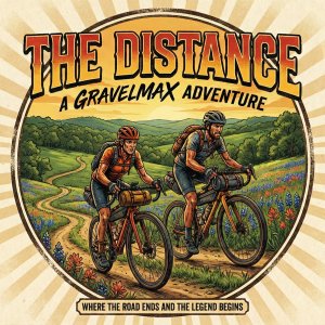The Distance - A GravelMax Adventure Logo