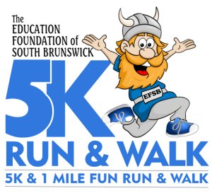The Ed. Foundation of South Brunswick - 5K and 1 Mile Fun Run/Walk Logo
