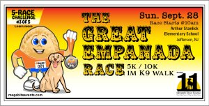THE EMPANADA 5K/10K AND 2K PUP STRUT Logo