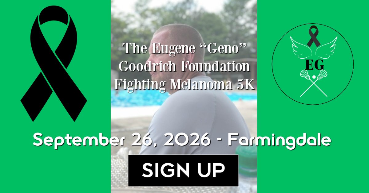 The Eugene “Geno” Goodrich Foundation Fighting Melanoma 5K Run/Walk 2026