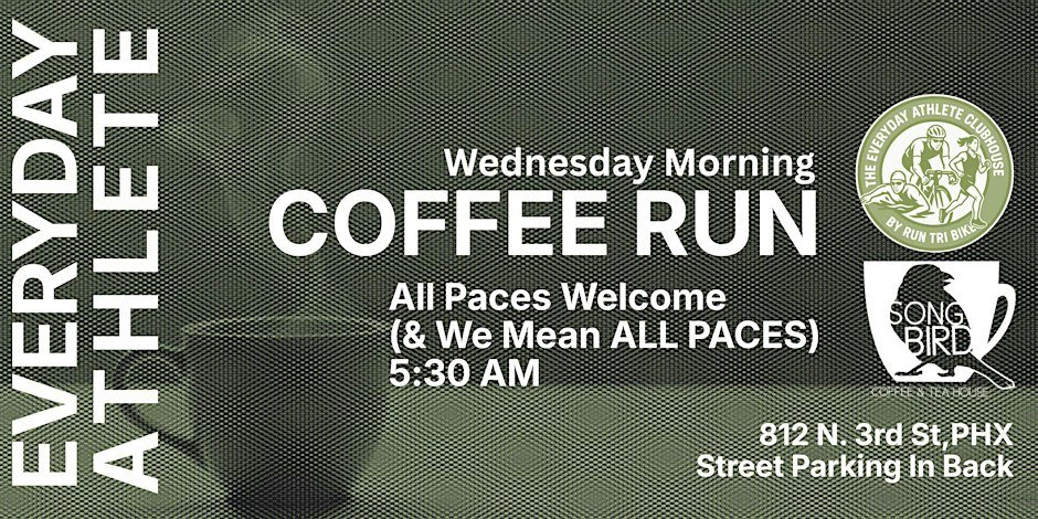 The Everyday Athlete Run + Coffee Club Logo