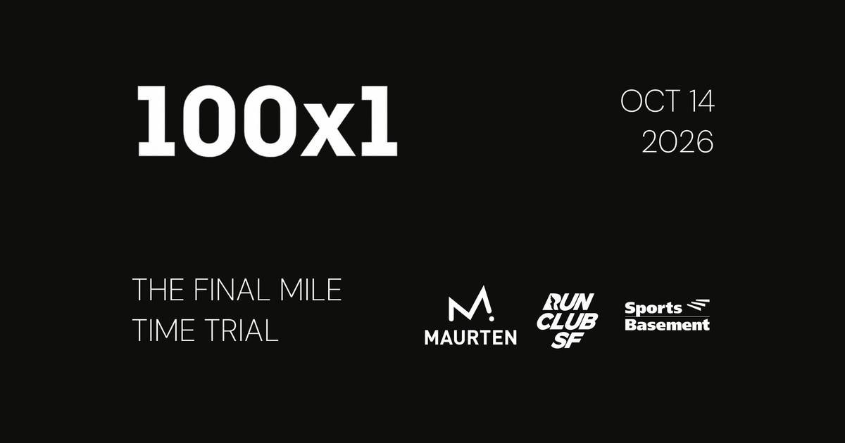 The FINAL Mile Time Trial AND 1 X 100 MILE SF HYPE EVENT! Logo