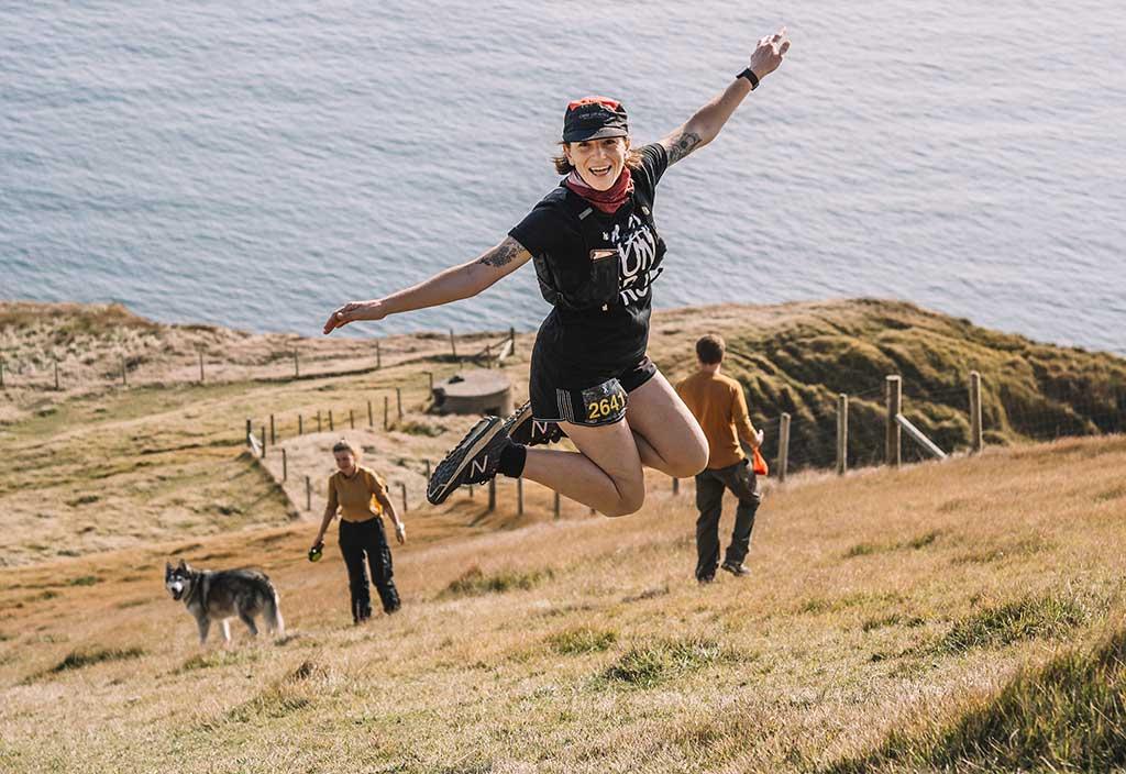 The Flora Maverick Jurassic Coast Hike 2026 Logo