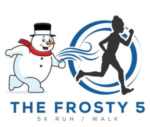 The Frosty 5: 5k Run / Walk Logo