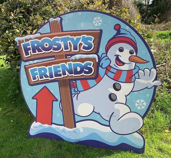 The Frosty Snow Run Logo