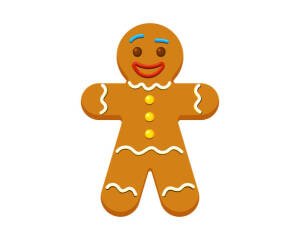 The Gingerbread 5k Logo