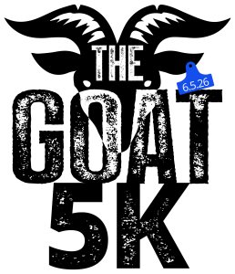 The GOAT 5K Logo