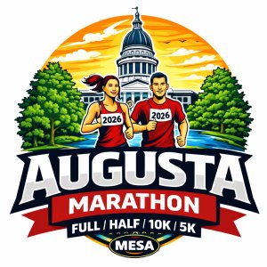 Augusta Marathon - 5K/10K/Half/Full - Running Festival Logo