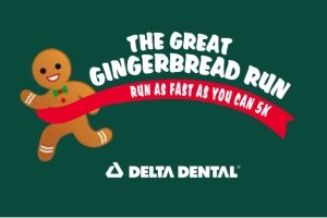 The Great Gingerbread Run Run As Fast As You can 5k! (12/20 @10am) Logo