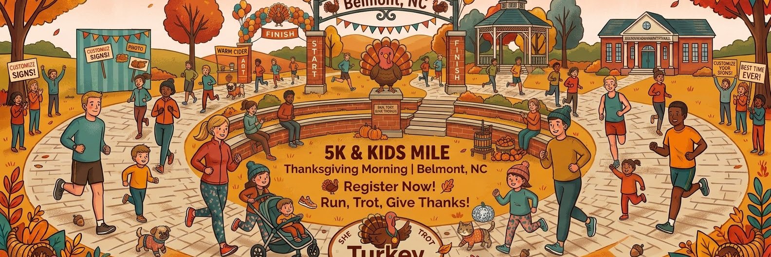 The Great McLean Turkey Trot Logo